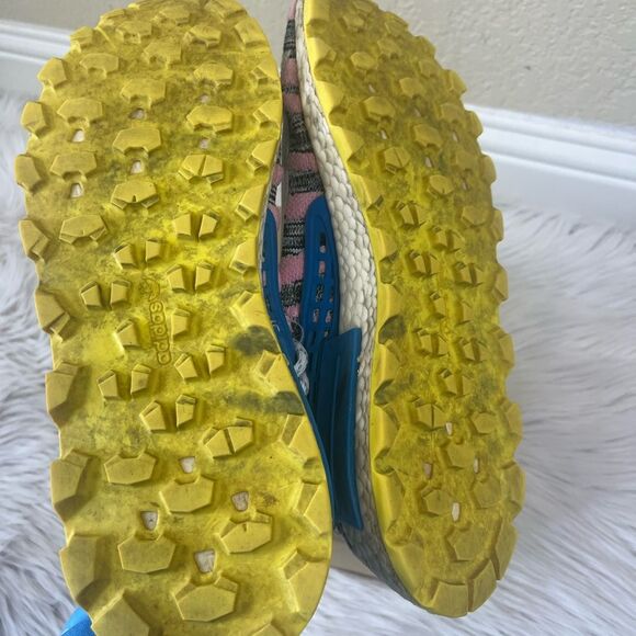 Adidas Pharrell Williams Solar Hu  NMD “Solar Pack MOTH3R” Sneakers size 9 - Picture 4 of 11